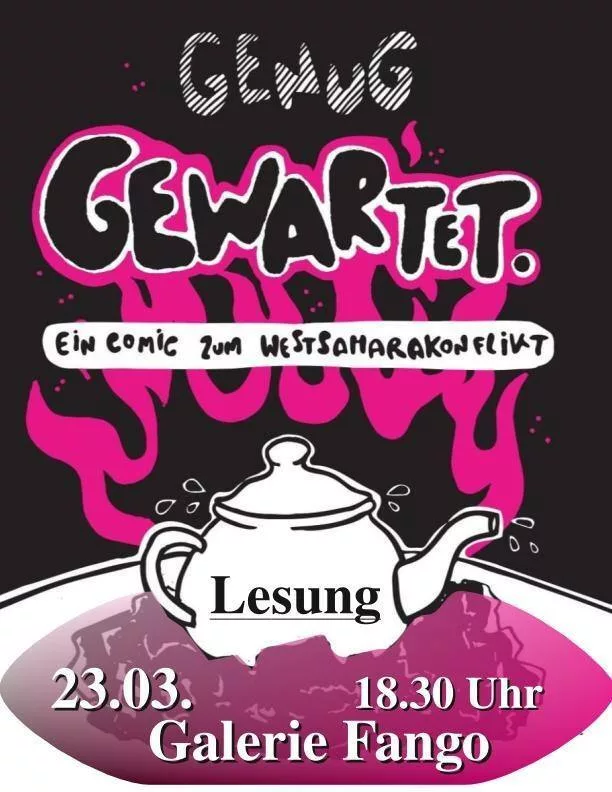 Genug gewartet (Lesung)